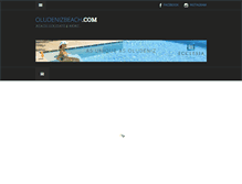 Tablet Screenshot of oludenizbeach.com